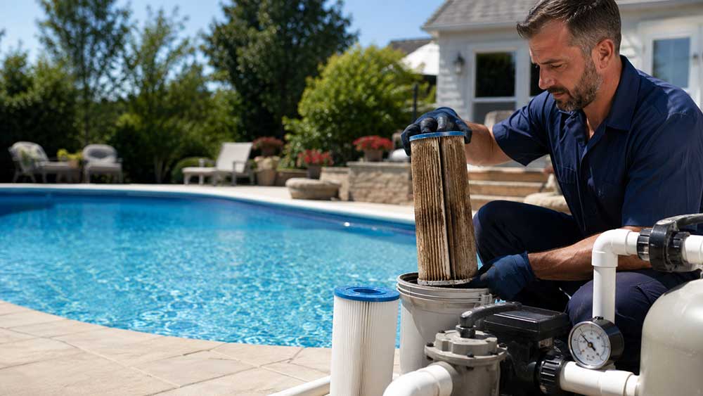 pool filter cleaning NJ